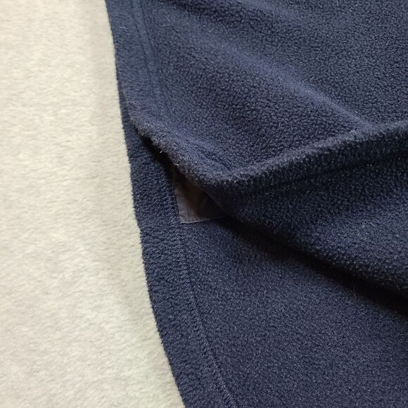 Patagonia Synchilla Fleece Poncho Womens XS/S Blue Hooded Jacket Cape Pullover - Picture 7 of 12